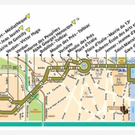 Beau T3 A Arcueil A 3 Min Rer B « Laplace » Eksteriør bilde